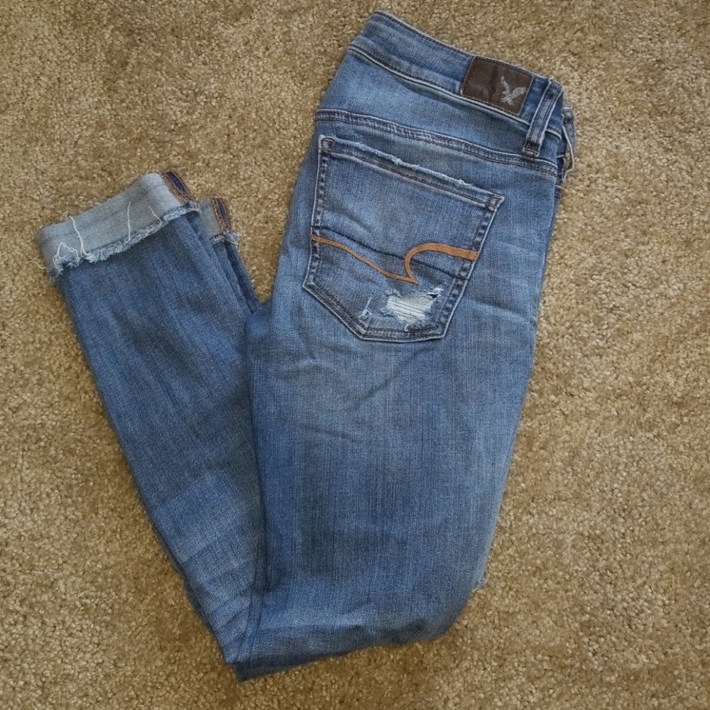 AEO Jegging crop jeans